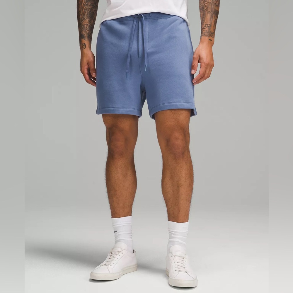 Lululemon Athletica Blue Athletic Shorts with Elastic Waistband